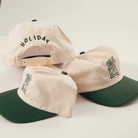 ArroyoMFG embroidered hats for Holiday Wines