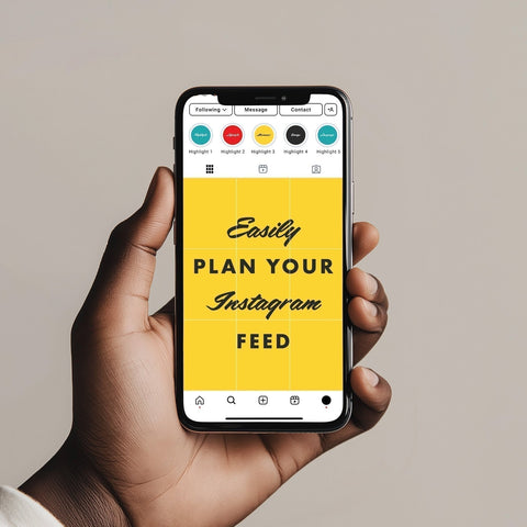 Instagram Profile and Feed Planner For 2025