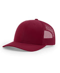 Cardinal trucker cap on a white background