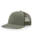 Sage trucker cap on a white background