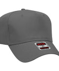 Gray cap on a white background