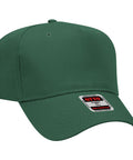 Dark green cap on a white background