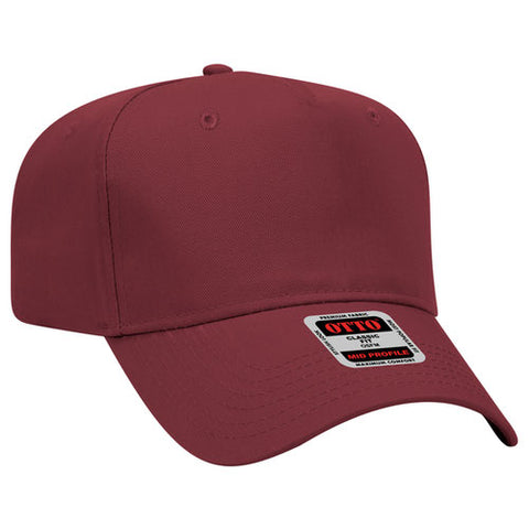 Maroon cap on a white background