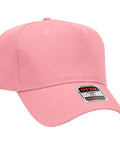 Pink cap on a white background
