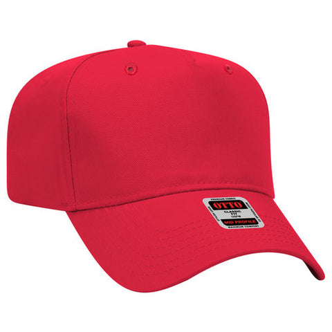 Red cap on a white background