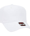 White cap on a white background