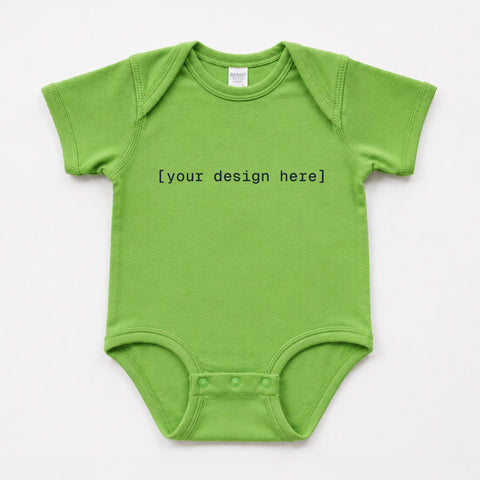 Infant Fine Jersey Bodysuit Baby Onesie - Custom Printing