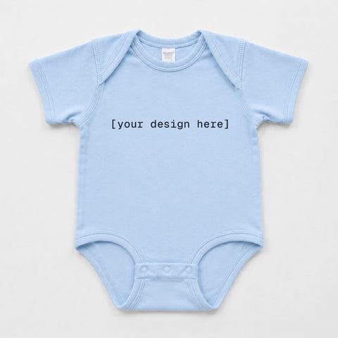 Infant Fine Jersey Bodysuit Baby Onesie - Custom Printing