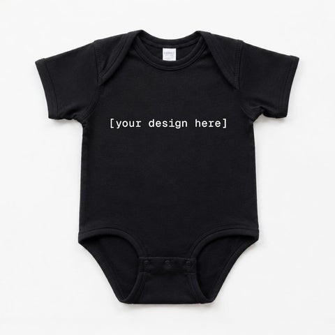 Infant Fine Jersey Bodysuit Baby Onesie - Custom Printing