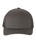Charcoal trucker cap on a white background
