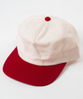 Arroyo Brand 916 Vintage Style Hat - Red Two Tone - Unstructured Cotton 5 Panel