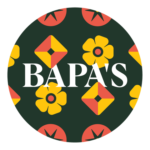 BAPA's Market Pattern Circular Sticker