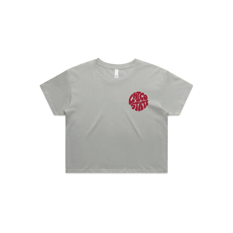 Chico State Alumni WO Crop Tee