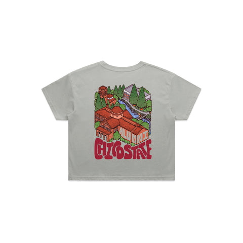 Chico State Alumni WO Crop Tee