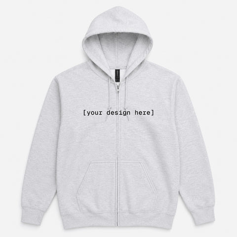 Gildan Unisex Heavy Blend™ Full-Zip Hooded Sweatshirt - Custom Printing