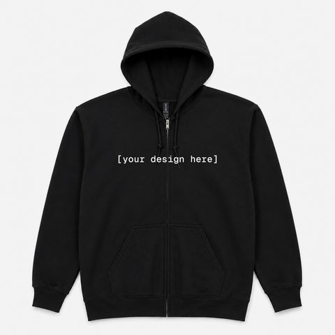 Gildan Unisex Heavy Blend™ Full-Zip Hooded Sweatshirt - Custom Printing