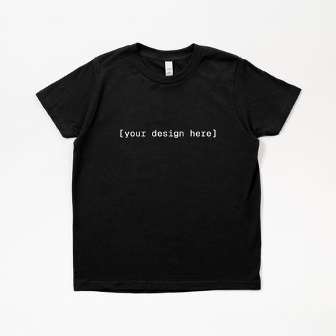 Youth Fine Jersey T-Shirt - Custom Printing