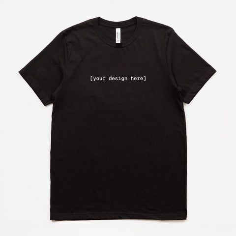 Bella + Canvas Jersey T-Shirt - Custom Printing