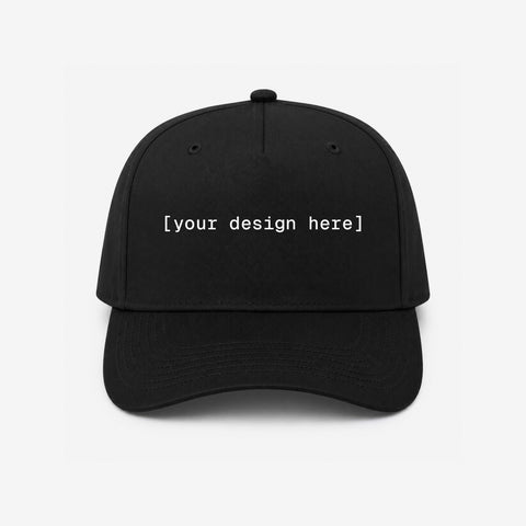 OTTO CAP® 5 Panel Mid Profile Baseball Cap - Custom Embroidery, Patch