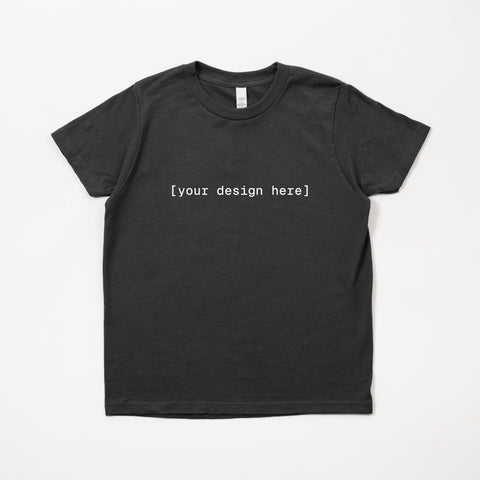 Youth Fine Jersey T-Shirt - Custom Printing