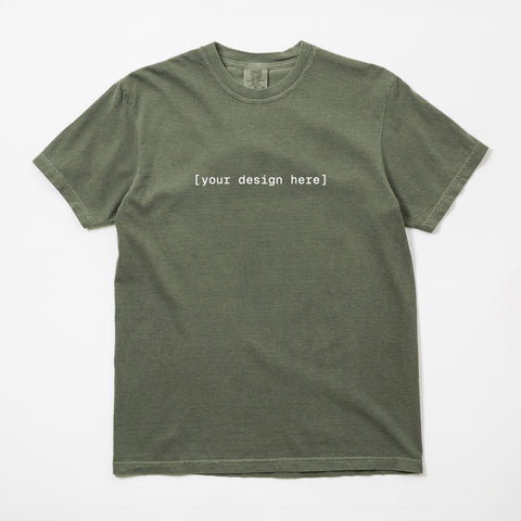 Comfort Colors Garment Dyed T-Shirt - Custom Printing