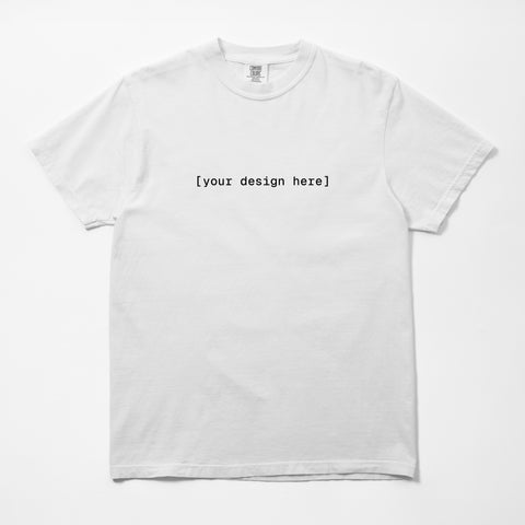 Comfort Colors Garment Dyed T-Shirt - Custom Printing
