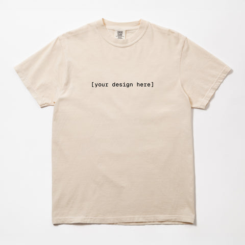 Comfort Colors Garment Dyed T-Shirt - Custom Printing