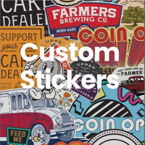 Custom Die Cut Stickers