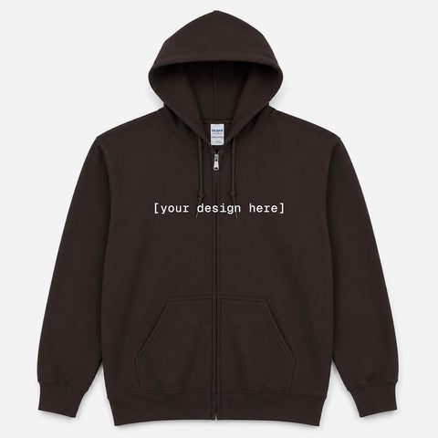 Gildan Unisex Heavy Blend™ Full-Zip Hooded Sweatshirt - Custom Printing