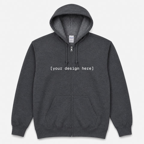 Gildan Unisex Heavy Blend™ Full-Zip Hooded Sweatshirt - Custom Printing