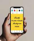 Easily Plan Your Instagram Feed - IG Profile Template - Photoshop Download Preview - Feed Planner