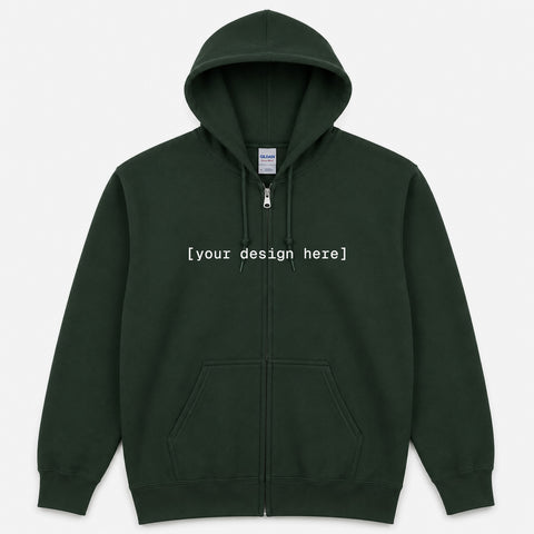 Gildan Unisex Heavy Blend™ Full-Zip Hooded Sweatshirt - Custom Printing