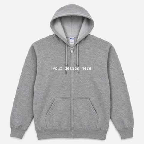 Gildan Unisex Heavy Blend™ Full-Zip Hooded Sweatshirt - Custom Printing