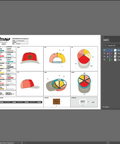 Custom Hat Template Download File Preview