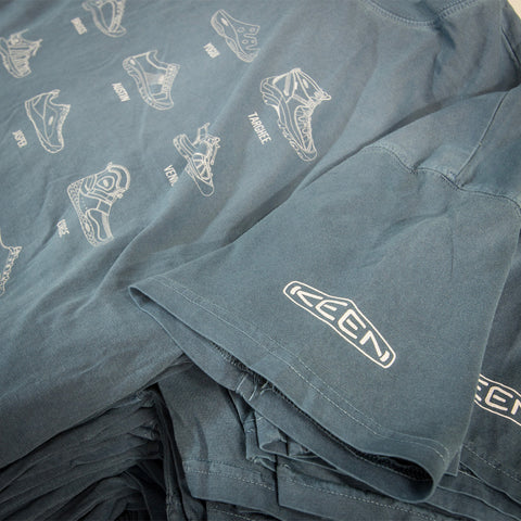 Keen Footwear Shirts - Custom Screen Printing