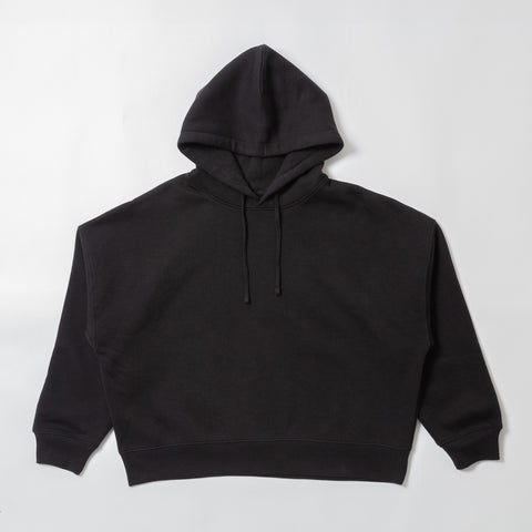 Oversized Women's Sweatshirt, Organic Fleece Hoodie, Heavyweight Drop Shoulder