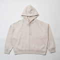 Oversized Women's Sweatshirt, Organic Fleece Hoodie, Heavyweight Drop Shoulder