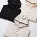 Oversized Women's Sweatshirt, Organic Fleece Hoodie, Heavyweight Drop Shoulder