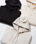 Oversized Women's Sweatshirt, Organic Fleece Hoodie, Heavyweight Drop Shoulder