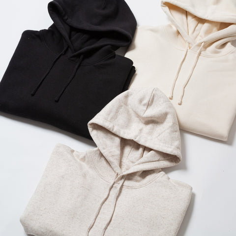 Oversized Women's Sweatshirt, Organic Fleece Hoodie, Heavyweight Drop Shoulder