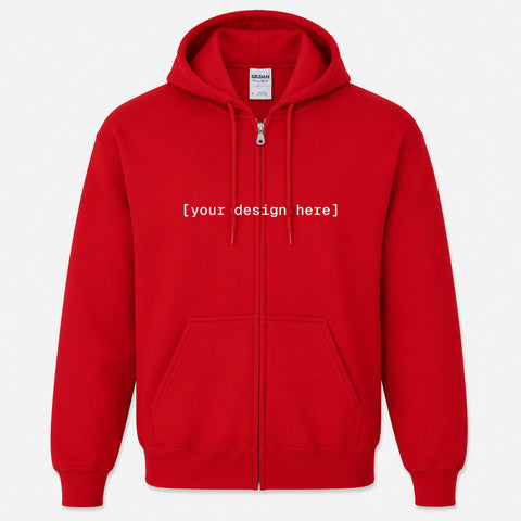 Gildan Unisex Heavy Blend™ Full-Zip Hooded Sweatshirt - Custom Printing