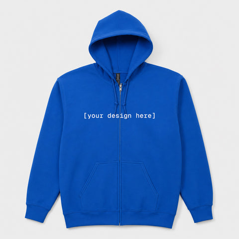 Gildan Unisex Heavy Blend™ Full-Zip Hooded Sweatshirt - Custom Printing