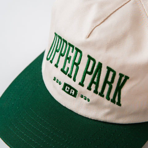 Kiosk Cap - Vintage Style Hat Unstructured Two Tone