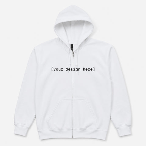 Gildan Unisex Heavy Blend™ Full-Zip Hooded Sweatshirt - Custom Printing